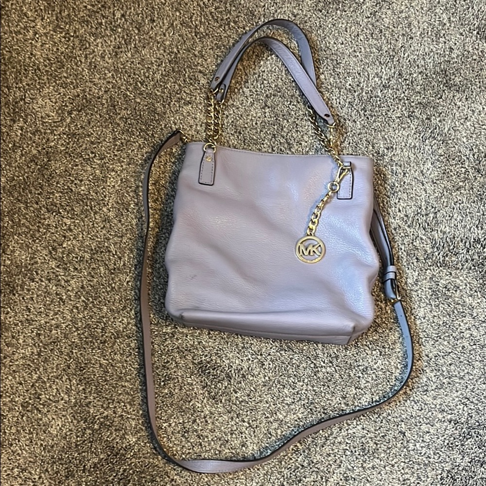 Michael Kors Lavender Shoulder/Crossbody bag